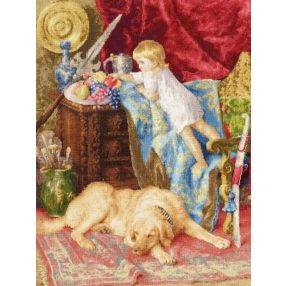 mk068 A művész stúdiójában 47,5x36 cm