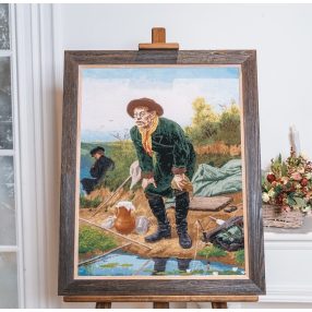 mk066 Halász 64x50 cm