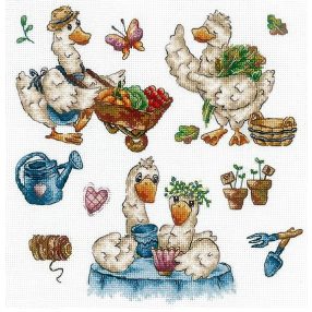 SANS-64 Sampler Goose-summer resident 20x20,5 cm
