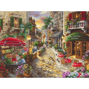 Leti 8021 Early Evening in Avola 44x33 cm