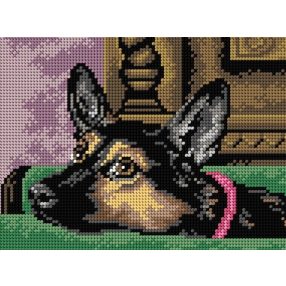 3342F Németjuhász 18x24 cm