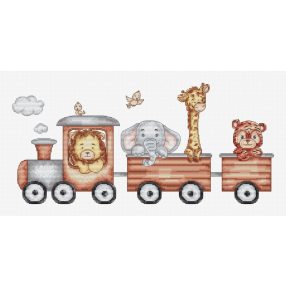 B1190 Vonaton 33x15 cm