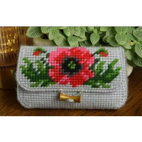 SA9852 Pipacsok - táska 18x4,5x10 cm