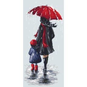 10483 Mother's love 29x62 cm