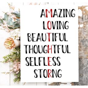 2181 Mother szívecskékkel 