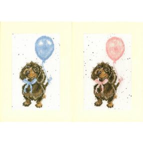 XGC33 Hannah Dale - Welcome Little Sausage 10x16 cm