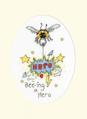 XGC28 Eleanor Teasdale - Bee-ing A Hero 9x13 cm