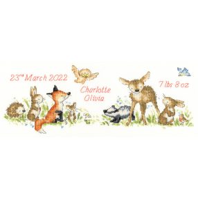 XKG04 Kate Garrett - Woodland Welcome 38x14,5 cm