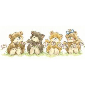 XMS34 Margaret Sherry - Daisy Chain 33x12 cm