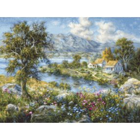 B615 Elbűvölő házikó 54x41 cm