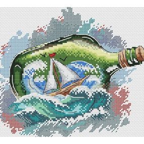 SV684 Tengeri üzenet 18x19 cm