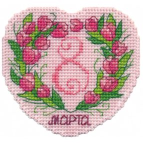 S1461 March 8. Magnet 8,4x7,8 cm