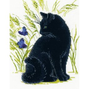 2001 Black Cat 24x30 cm