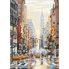 Leti 8025 Sunset on 5th Avenue 29x40 cm
