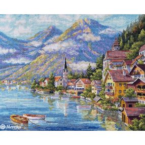 SK192 Alpine Village 39,5x32 cm