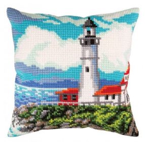 C5430 Lighthouse on the Shore 40x40 cm