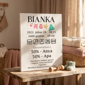 2260 50% anya 50% apa - kislany 40x30 cm