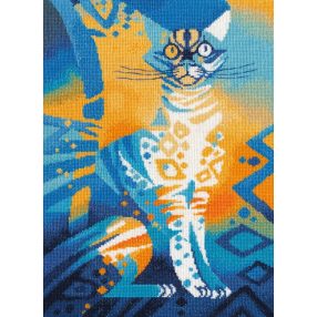 S1457 Egyptian cat 25x36 cm