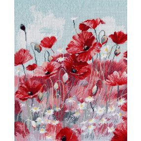 S1468 Pipacsföld 25x31 cm