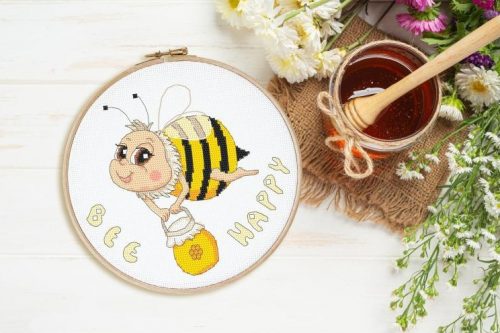 Z10351 Bee happy 20x20 cm