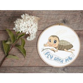 Z10354 Fly with me 20x20 cm