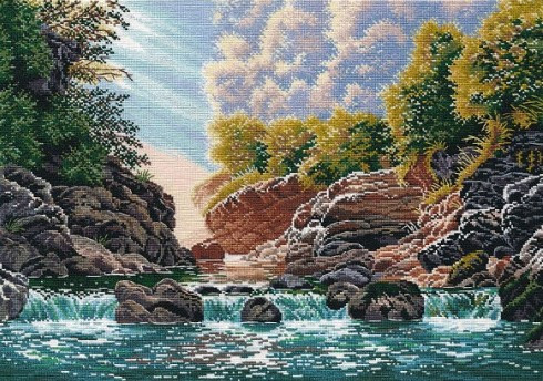 S1471 Guam Gorge 40x28 cm