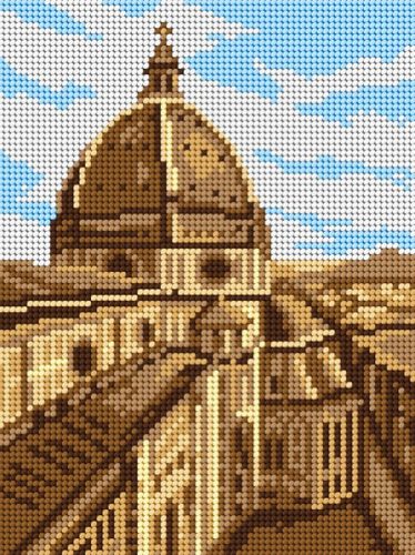 3369 Santa Maria del Fiore katedrális 18x24 cm