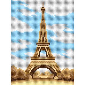 3370 Párizs - Eiffel Torony 18x24 cm