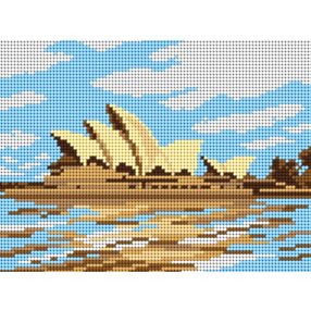 3371 Sydney - Operaház 18x24 cm