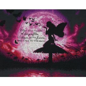 D70-35337 Pillangó tündér 25,5x27,9 cm (kifutó)