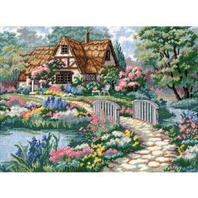 D02461 Cottage retreat 41x30 cm