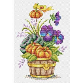 SM645 Pumpkin bouquet 21,5x14 cm