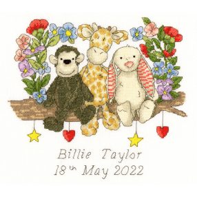 XETE06  Eleanor Teasdale - Sweet Friendships 24x21 cm