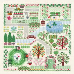 2047 My Garden 35x35 cm