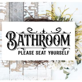 2317 Bathroom - Please seat yourself 
