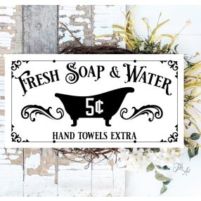 2343 Fresh soap and water 