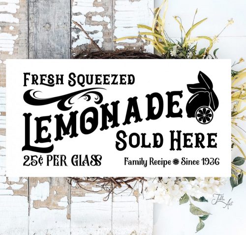 2345 Fresh squeezed Lemonade 