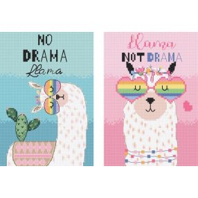Leti 8044 No Drama Llama 10x14 cm