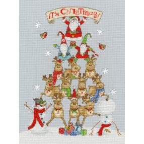 XKTB07  Karen Tye Bentley - It's Christmas! 23x31 cm