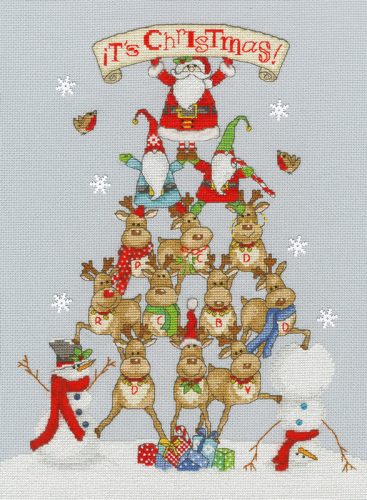 XKTB07  Karen Tye Bentley - It's Christmas! 23x31 cm