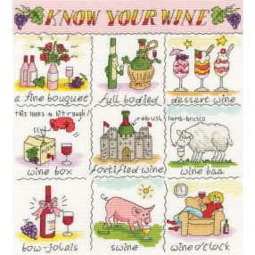 XHS11 Helen Smith - Know Your Wine 26x28 cm