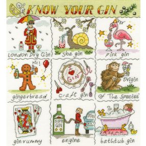 XHS10 Helen Smith - Know Your Gin 26x28 cm