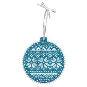 ST971 Varázsgömb - karácsonyfadísz 10x11 cm