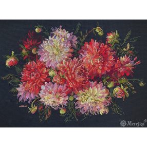 SK219 Dahlias 30x40 cm
