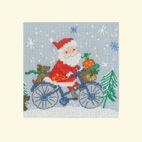 XMAS51 Dale Simpson - Delivery By Bike 10x10 cm