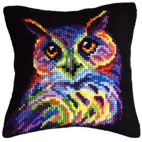 99067 Colorful Owl 40x40 cm