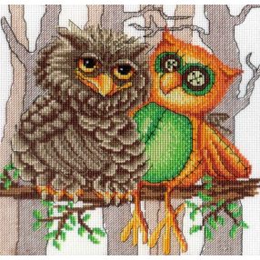 SNV365 Owl's friend 21x19 cm