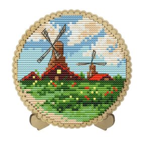 KF022-32-6 Wind Mills 11x11 cm