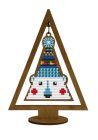 KF022-51-1 Christmas tree Bear 11,5x15 cm
