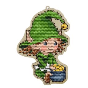 KF022-78 Elf with gold 6x11,5 cm